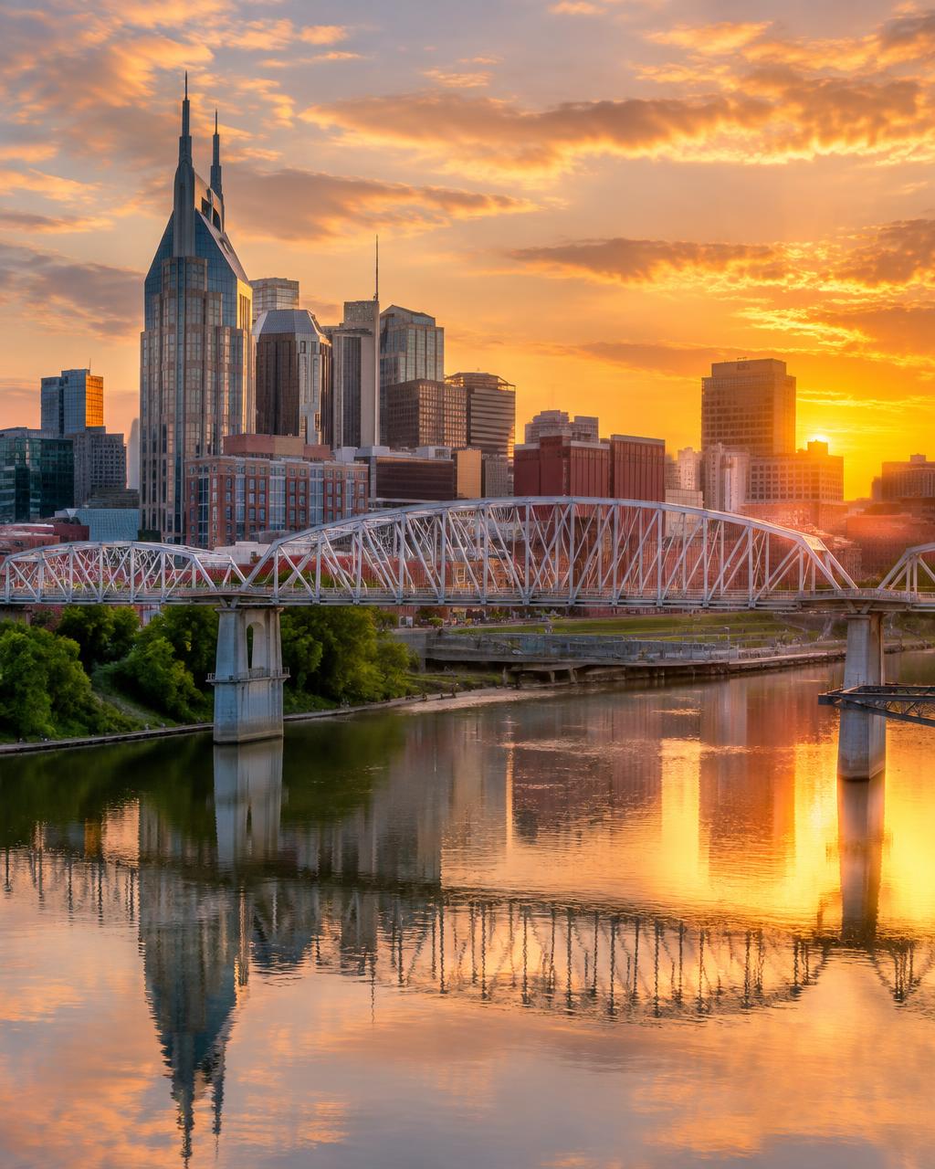 Local service business owner with a work truck in Nashville, Tennessee