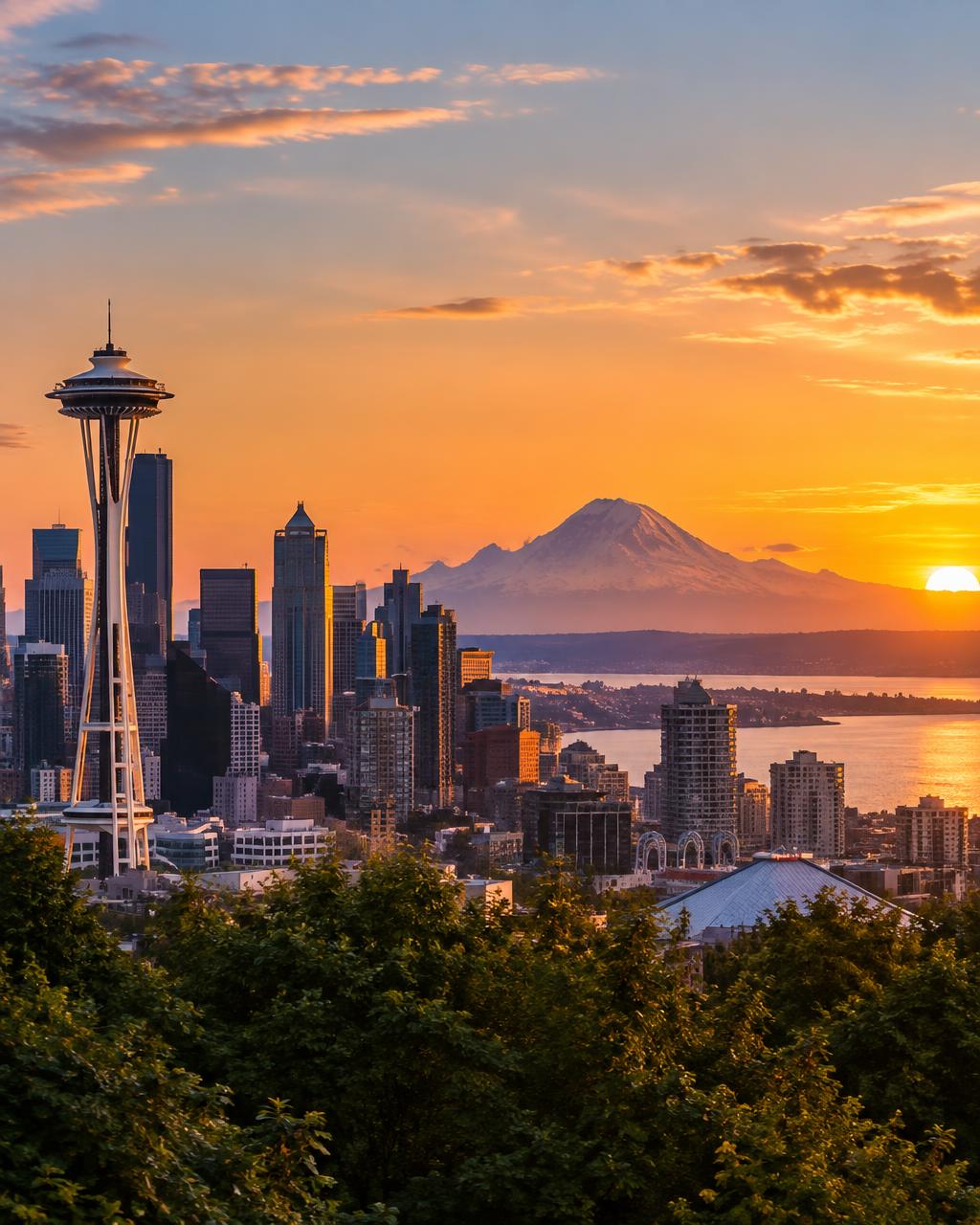 Local service business owner with a work van in Seattle, Washington